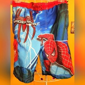 Spider Man Swim Trunks